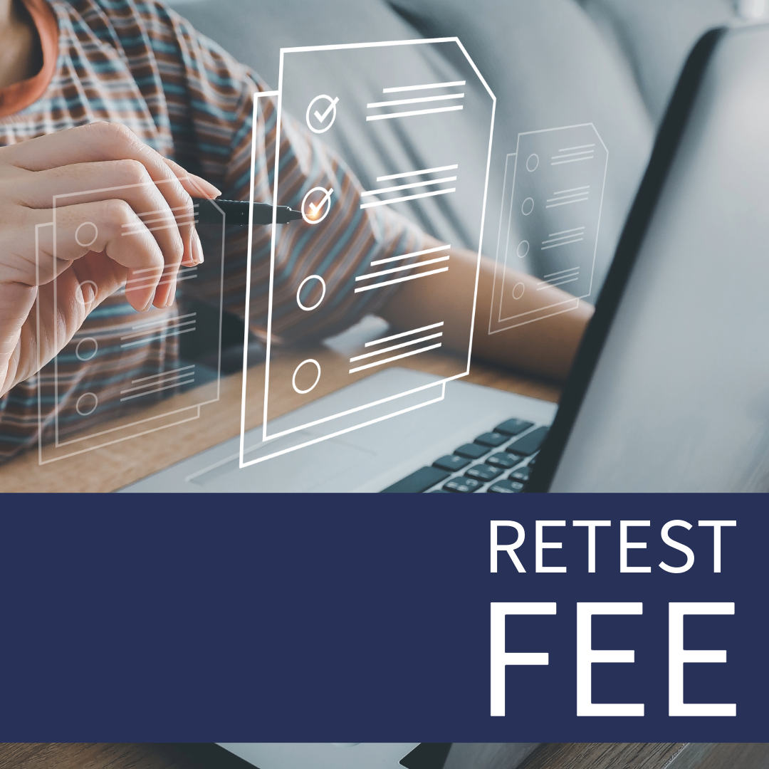Retest Fee image 0